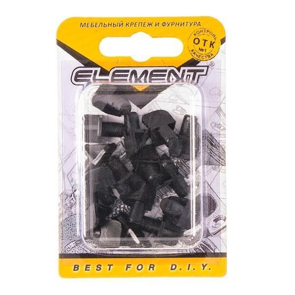 Полкодержатель лопат. d7мм пласт.с втул.черн (16 шт)"Element" 116410