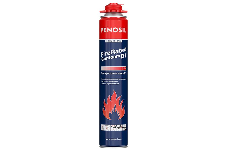 Пена огнеупорная Penosil Premium Fire Rated GunFoam B1 720ml