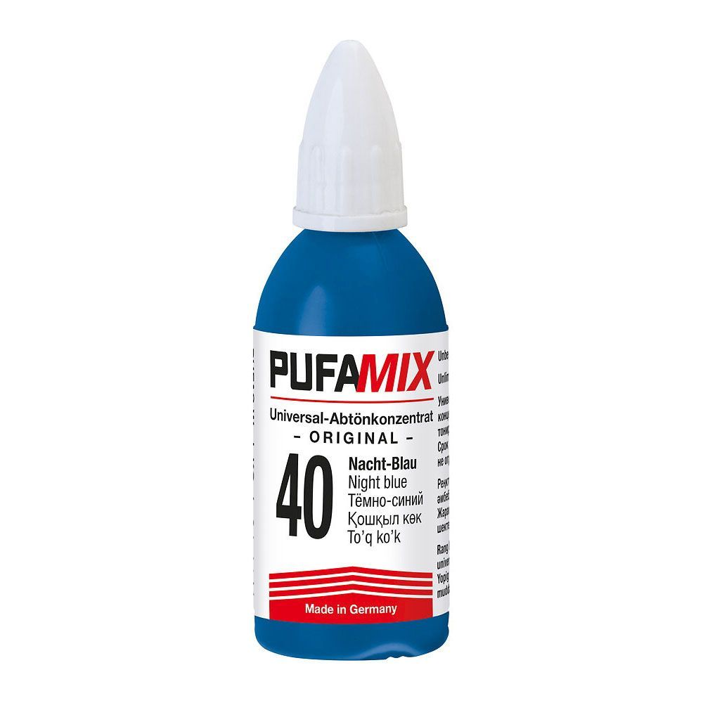 Колер PUFAS для тонирования pufamix №40 темно- синий 20 мл