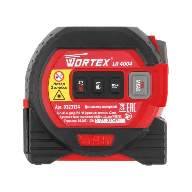 Дальномер лазерный WORTEX LR 4004 в кор. 0323134