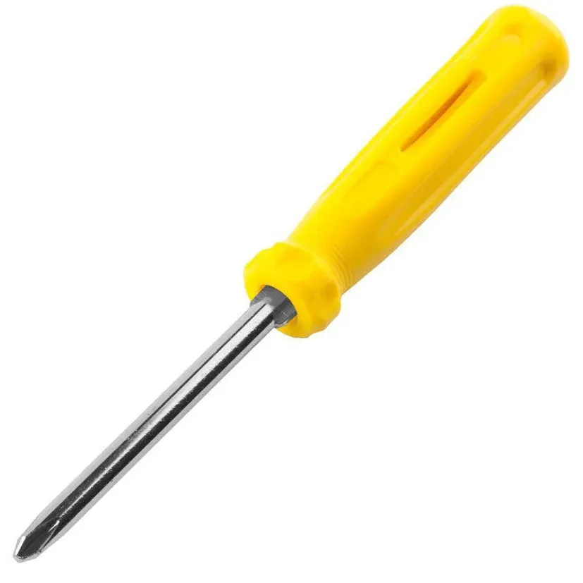 Отвёртка с двухсторонним стержнем, STAYER "STANDARD" 2в1 РН №2/SL 6мм 2515_z01