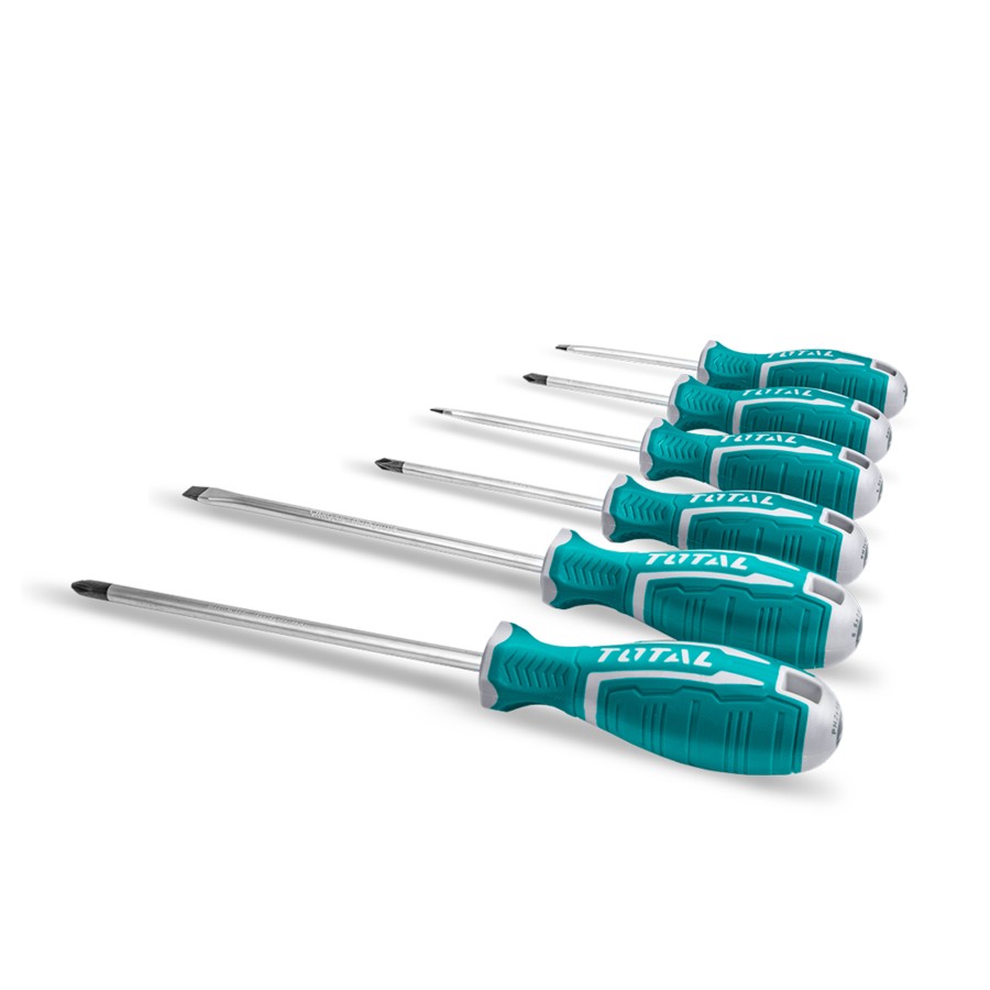 Набор отвёртка 6шт pcs screwdriver THT250606 "TOTAL"