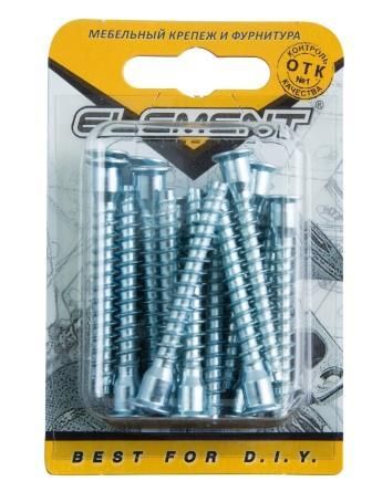 Стяжка шурупная оцинк. 7,0х70 PZ (10 шт)"Element" 5750008