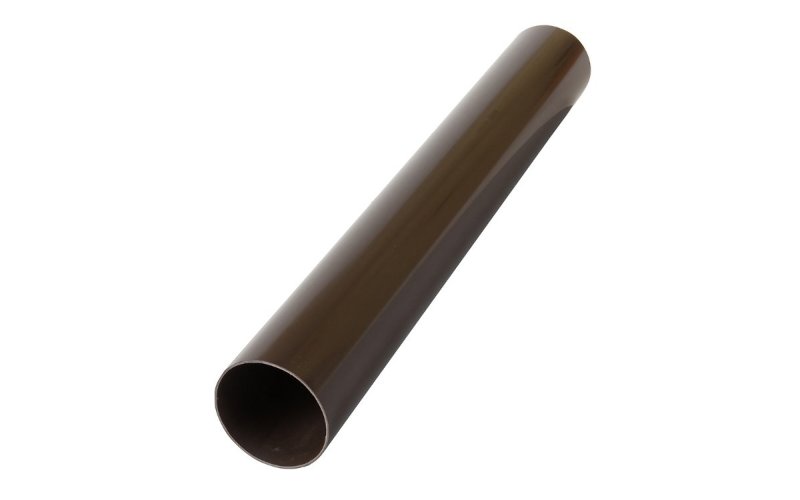 Труба водосточная 80мм MUROL коричневая 3м