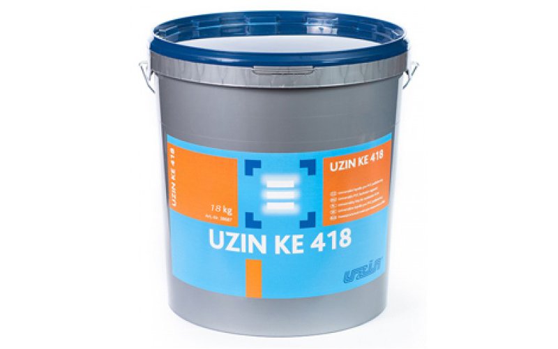Клей для линолеума и некоторых текстильных покрытий UZIN- КЕ 418  18 кг