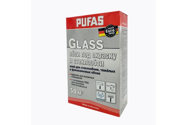 Клей Pufas EURO 3000 Glass spezial 500гр