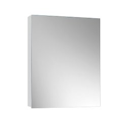 Шкаф навесной зеркальный Триумф ВШ 60 Белый глянцевый