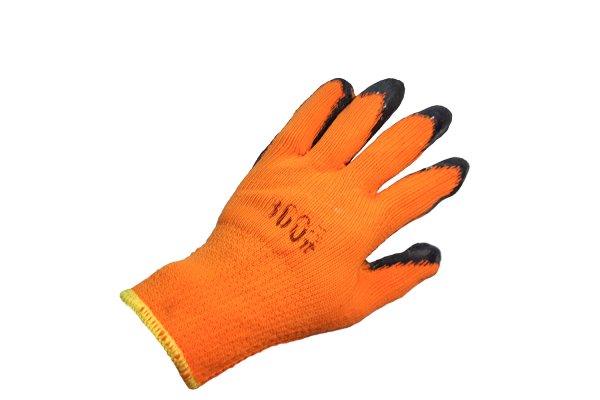 Резиновые перчатки оранжевые 300