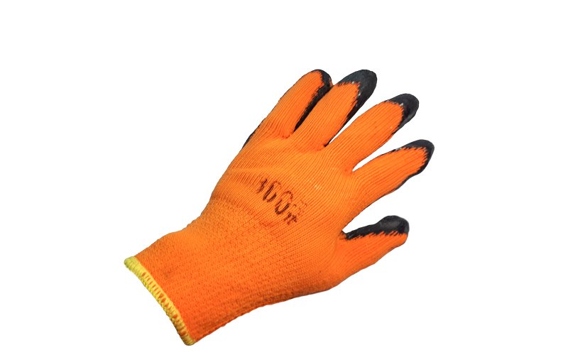 Резиновые перчатки оранжевые 300