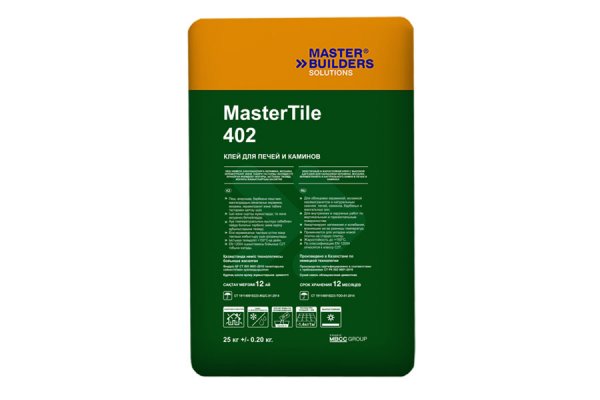 MasterTile FLX 402  жаростойкий клей для каминов 25кг