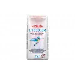 LITOCOLOR L.14 антрацит - затир. смесь (2kg Al.bag) 479480002