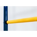 DSK Пристенный с массажными ступенями синий-жёлтый