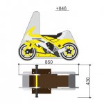 Качалка Мотоцикл Romana 108.29.00 (стандартный)