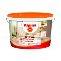 Alpina Долговечная интерьерная База 1, белая, 10 л / 14,4 кг