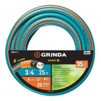 Шланг GRINDA EXPERT 5 3/4 25 м 30 атм текстильное армирование 429007-3/4-25  