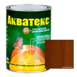 Акватекс - текстурное покрытие 0,8 л орех