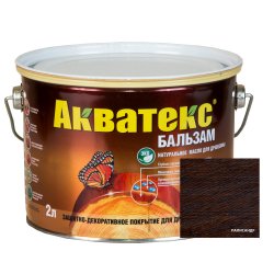 Акватекс-бальзам (натуральное масло для древесины) 2 л палисандр