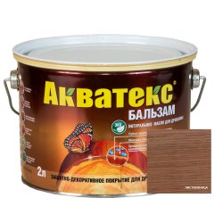 Акватекс-бальзам (натуральное масло для древесины) 2 л лиственница
