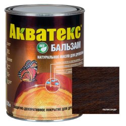 Акватекс-бальзам (натуральное масло для древесины) 0,75 л палисандр
