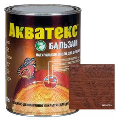 Акватекс-бальзам (натуральное масло для древесины) 0,75 л махагон