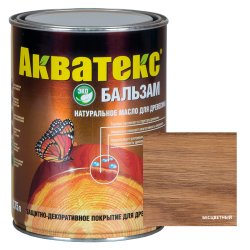 Акватекс-бальзам (натуральное масло для древесины) 0,75 л бесцветный