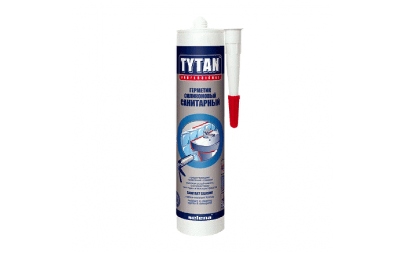TYTAN силикон санитарный (310 мл) белый new