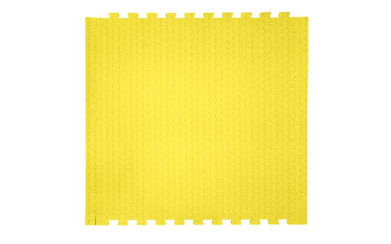Напольные покрытия цвет жёлтый 14 мм 30 шор