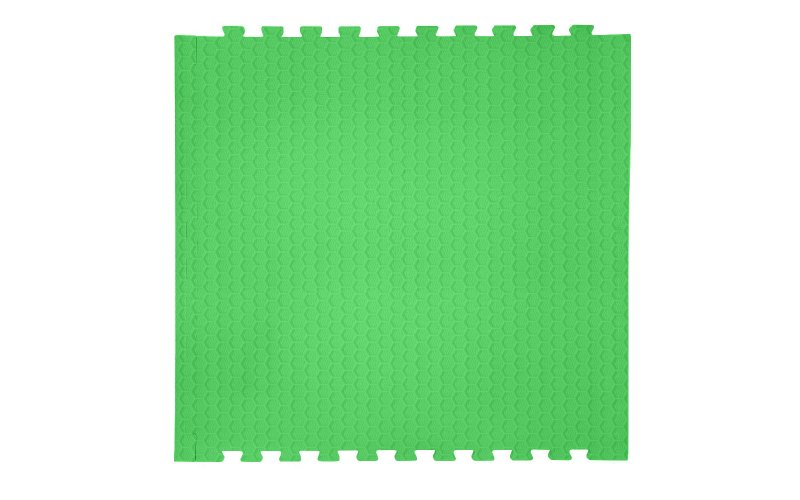 Напольные покрытия цвет зелёный 14 мм 30 шор