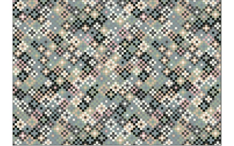 DREAM Ковер 1,6х2,3 Мозаика 18018/195 (FRIZE 9 mm)