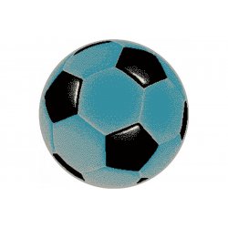 KOLIBRI круглый 0,8х0,8 Синий футбольный мяч 11198/140 (FRIZE 9mm)
