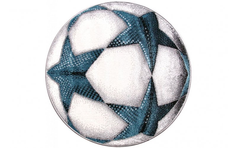  KOLIBRI круглый 0,8х0,8 Мяч звезды синие 11199/190 (FRIZE 9mm)