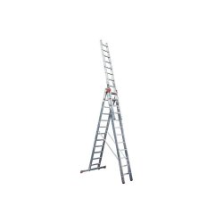 Алюминиевая лестница Tribilo 3х12 S,  Н=3,55/5,8/8,6м   (120625)