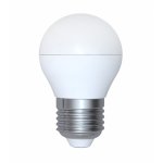 Светодиодная лампа холодный белый свет цоколь Е27 6 Вт