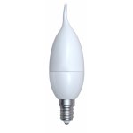 Светодиодная лампа холодный белый свет цоколь E14  6Вт