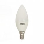 Светодиодная LED лампа Smartbuy теплый яркий свет цоколь Е14 8,5Вт