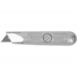Нож Зубр "Мастер" с трапецивидным лезвием тип А24,  металлический корпус 09215_z01