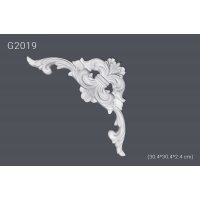 Орнамент из полиуретана G2019 30.4*30.4*2.4 cm (полиуретан)
