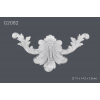 Декоративный орнамент G2082 (27.9 х 14,3 х 2,8см) (полиуретан)