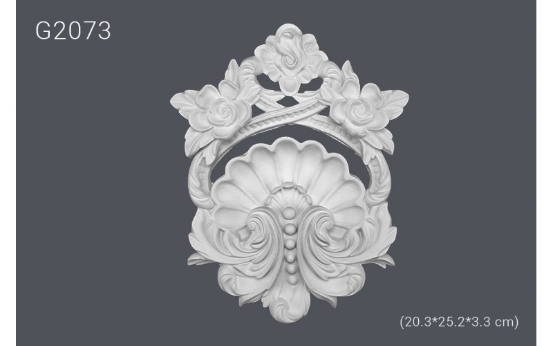 Декоративный орнамент G2073 20.3*25.2*3.3 cm (полиуретан)