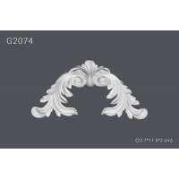 Декоративный орнамент G2074 22.7*11.6*2 cm (полиуретан)