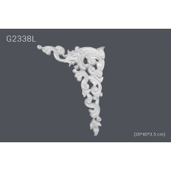 Орнамент из полиуретана G2338L (R) 30*40*3.5 cm (полиуретан)