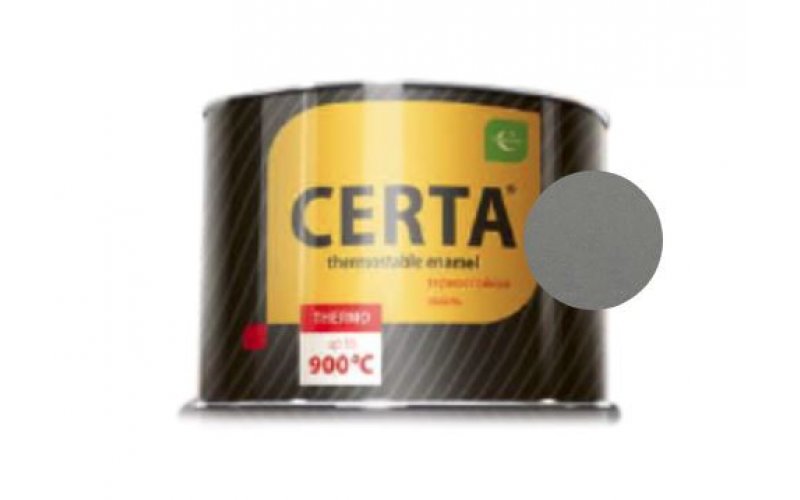 CERTA эмаль термост. антикоррозионная графит до 600°С (0,4кг)