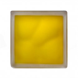 Стеклоблок JH 066 Misty In-colored yellow(желтый матовый)