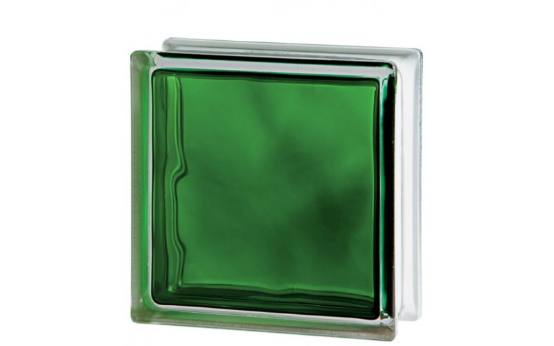 Стеклоблок Brilly Emerald 1919/8 WAVE 122186