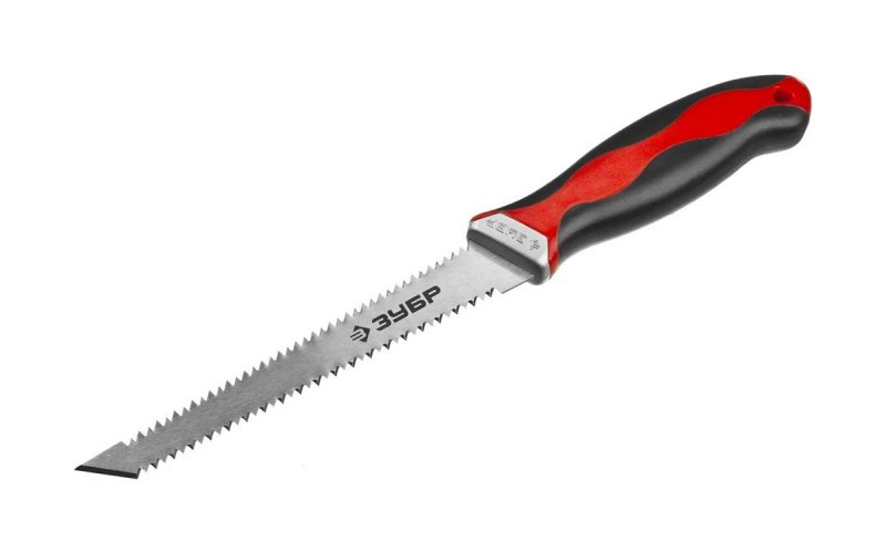 Выкружная мини-ножовка для гипсокартона ЗУБР 150мм 15178 z01