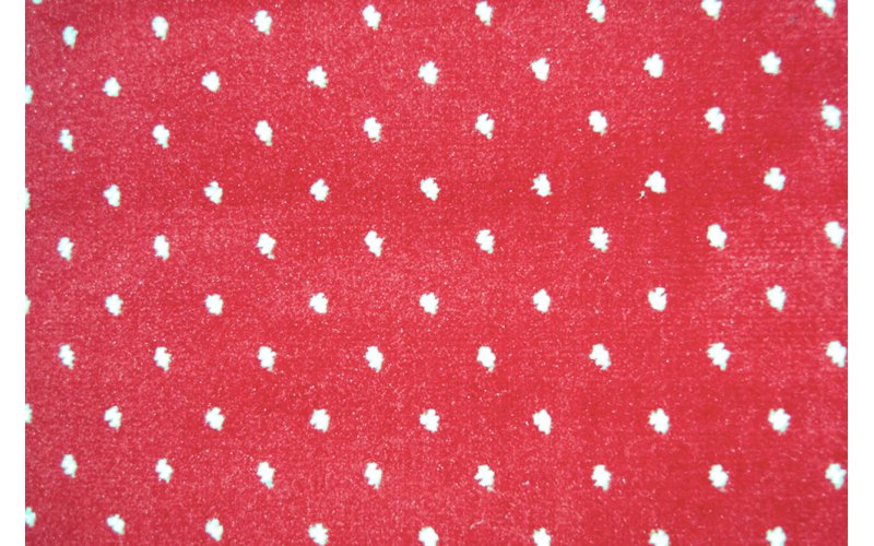 Ковролин  Berber - Luiza Grafica  4375 8 20733  Бордовый с точками