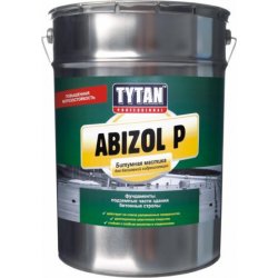 Tytan ABIZOL P мастика битумная для бесшовной гидроизол. 18кг