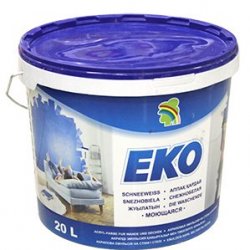 Водно-дисперсионная краска "ЭКО" (3л) 3.9 кг.