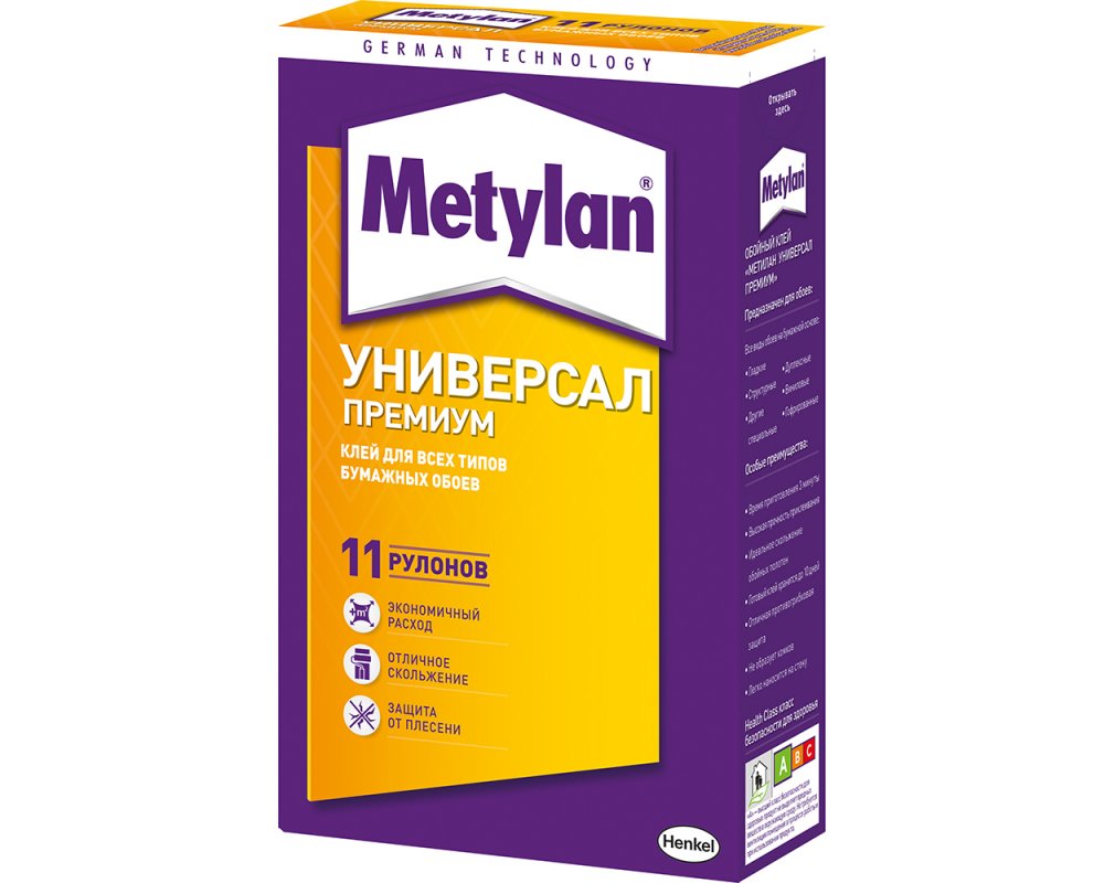Клей для обоев metylan универсал премиум