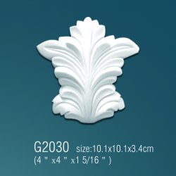 Орнамент из полиуретана G2030 10.1*10.1*3.4 cm (полиуретан)